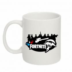 Чашка 320ml Fortnite logo and heroes-PrintSalon Чашка 320ml Fortnite logo and heroes