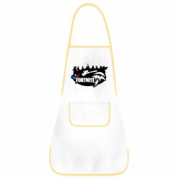 Фартук Fortnite logo and heroes - PrintSalon