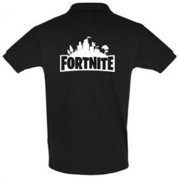 Мужское поло Fortnite logo - PrintSalon