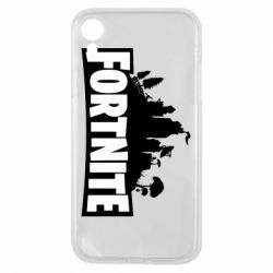 Чехол для iPhone XR Fortnite logo - PrintSalon