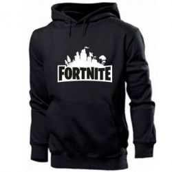 Мужское худи Fortnite logo - PrintSalon