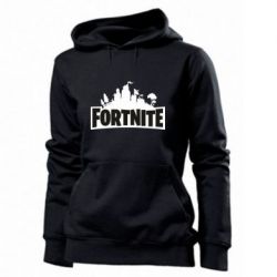 Женское худи Fortnite logo - PrintSalon
