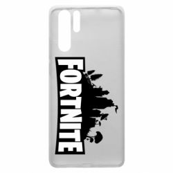 Чехол для Huawei P30 Pro Fortnite logo - PrintSalon