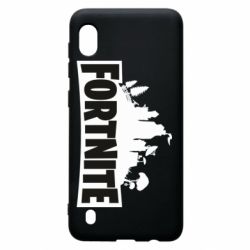 Чехол для Samsung A10 Fortnite logo - PrintSalon