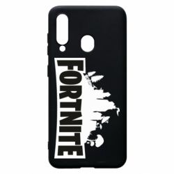 Чехол для Samsung A60 Fortnite logo - PrintSalon