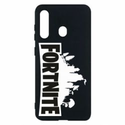 Чехол для Samsung M40 Fortnite logo - PrintSalon