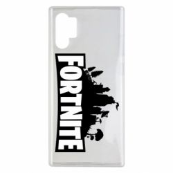 Чехол для Samsung Note 10 Plus Fortnite logo - PrintSalon