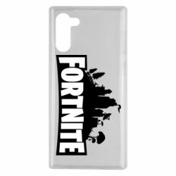 Чехол для Samsung Note 10 Fortnite logo - PrintSalon