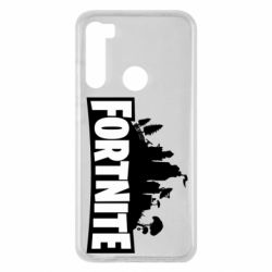 Чехол для Xiaomi Redmi Note 8 Fortnite logo - PrintSalon