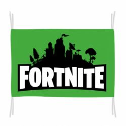 Флаг Fortnite logo - PrintSalon