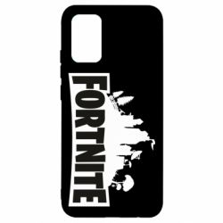 Чехол для Samsung A02s/M02s Fortnite logo - PrintSalon