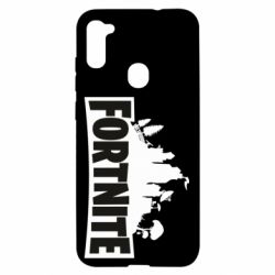 Чехол для Samsung A11/M11 Fortnite logo - PrintSalon