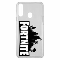 Чехол для Samsung A20s Fortnite logo - PrintSalon