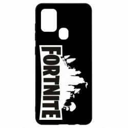 Чехол для Samsung A21s Fortnite logo - PrintSalon