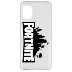 Чехол для Samsung A31 Fortnite logo - PrintSalon