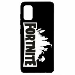 Чехол для Samsung A41 Fortnite logo - PrintSalon