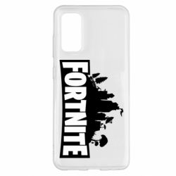Чехол для Samsung S20 Fortnite logo - PrintSalon