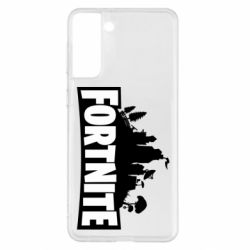 Чехол для Samsung S21+ Fortnite logo - PrintSalon