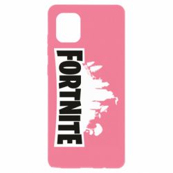 Чехол для Samsung Note 10 Lite Fortnite logo - PrintSalon