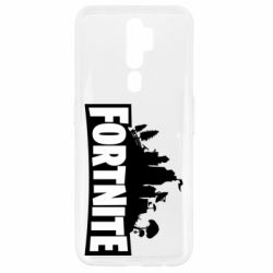 Чехол для Oppo A5/A9 2020 Fortnite logo - PrintSalon