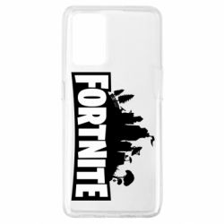 Чехол для Oppo A74 4G Fortnite logo - PrintSalon