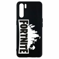Чехол для Oppo A91/Reno3 Fortnite logo - PrintSalon
