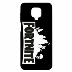 Чехол для Xiaomi Redmi Note 9S/9Pro/9Pro Max Fortnite logo - PrintSalon