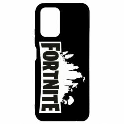 Чехол для Xiaomi Redmi Note 10 Fortnite logo - PrintSalon