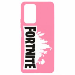 Чехол для Xiaomi Redmi Note 10 Pro Fortnite logo - PrintSalon