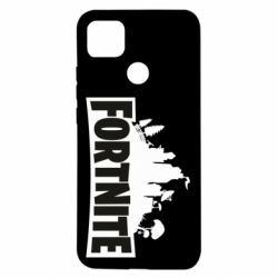 Чехол для Xiaomi Redmi 9c Fortnite logo
