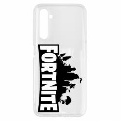 Чехол для Realme 6 Fortnite logo - PrintSalon