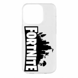 Чехол для iPhone 14 Pro Fortnite logo - PrintSalon
