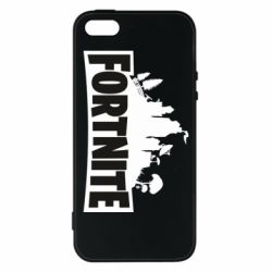 Чехол для iPhone5/5S/SE Fortnite logo - PrintSalon