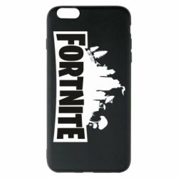 Чехол для iPhone 6 Plus/6S Plus Fortnite logo - PrintSalon