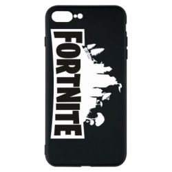 Чехол для iPhone 7 Plus Fortnite logo - PrintSalon