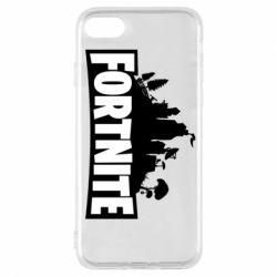 Чехол для iPhone 8 Fortnite logo - PrintSalon