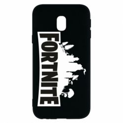 Чехол для Samsung J3 2017 Fortnite logo - PrintSalon