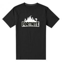 Мужская футболка премиум Fortnite logo - PrintSalon