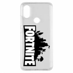 Чехол для Xiaomi Mi A2 Fortnite logo - PrintSalon