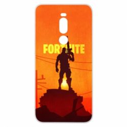 Чехол для Meizu Note 8 Fortnite minimalist silhouettes - PrintSalon