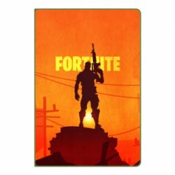 Блокнот с принто Fortnite minimalist silhouettes - PrintSalon