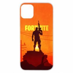 Чехол для iPhone 11 Pro Fortnite minimalist silhouettes - PrintSalon