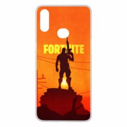 Чехол для Samsung A10s Fortnite minimalist silhouettes - PrintSalon