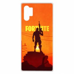 Чехол для Samsung Note 10 Plus Fortnite minimalist silhouettes - PrintSalon
