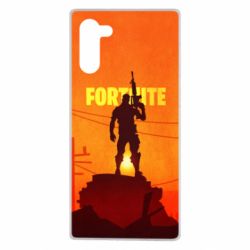 Чехол для Samsung Note 10 Fortnite minimalist silhouettes - PrintSalon