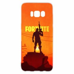Чехол для Samsung S8 Fortnite minimalist silhouettes - PrintSalon