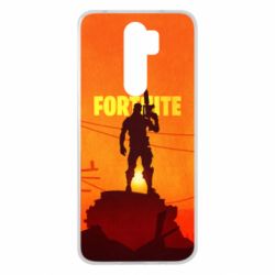 Чехол для Xiaomi Redmi Note 8 Pro Fortnite minimalist silhouettes - PrintSalon