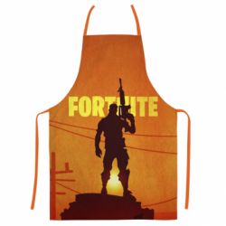 Фартук с 3D принтом Fortnite minimalist silhouettes - PrintSalon
