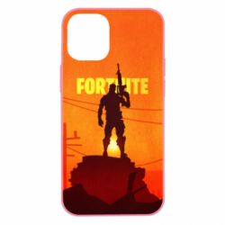Чехол для iPhone 12 mini Fortnite minimalist silhouettes - PrintSalon