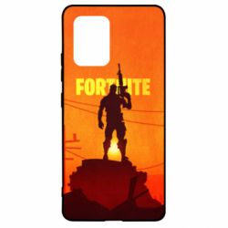 Чехол для Samsung S10 Lite Fortnite minimalist silhouettes - PrintSalon